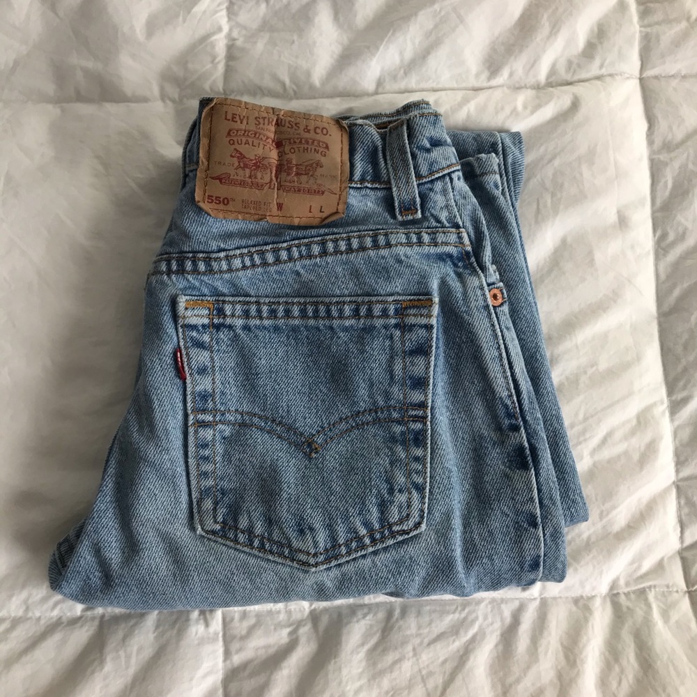 550 Vintage Levi Jeans tapered leg 06-94